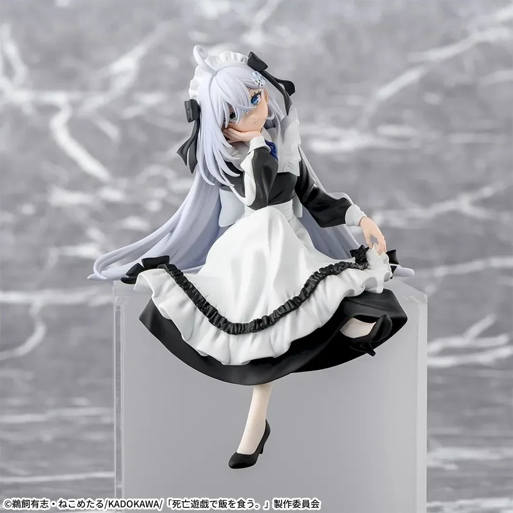 Playing Death Games to Put Food on the Table PM Perching PVC Statue Yuki 13 cm